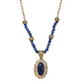 EverTrue African Malachite Necklace (18 Inches) in 18K YG Plated - Sticky add to cart bar
