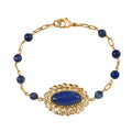 EverTrue African Malachite Bracelet in 18K YG Plated (7.25 In) - Sticky add to cart bar