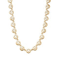 EverTrue Bronzella Collection Medallion Bloom Necklace in 18K YG Plated Bronze 18-20 Inches - Sticky add to cart bar