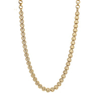 EverTrue Bronzella Collection Milano Shell Luxe Necklace in 18K YG Plated Bronze 18-20 Inches