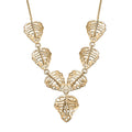 Luxoro 10K Yellow Gold Heart Necklace (18 Inches) (6.80 Grams) - Sticky add to cart bar