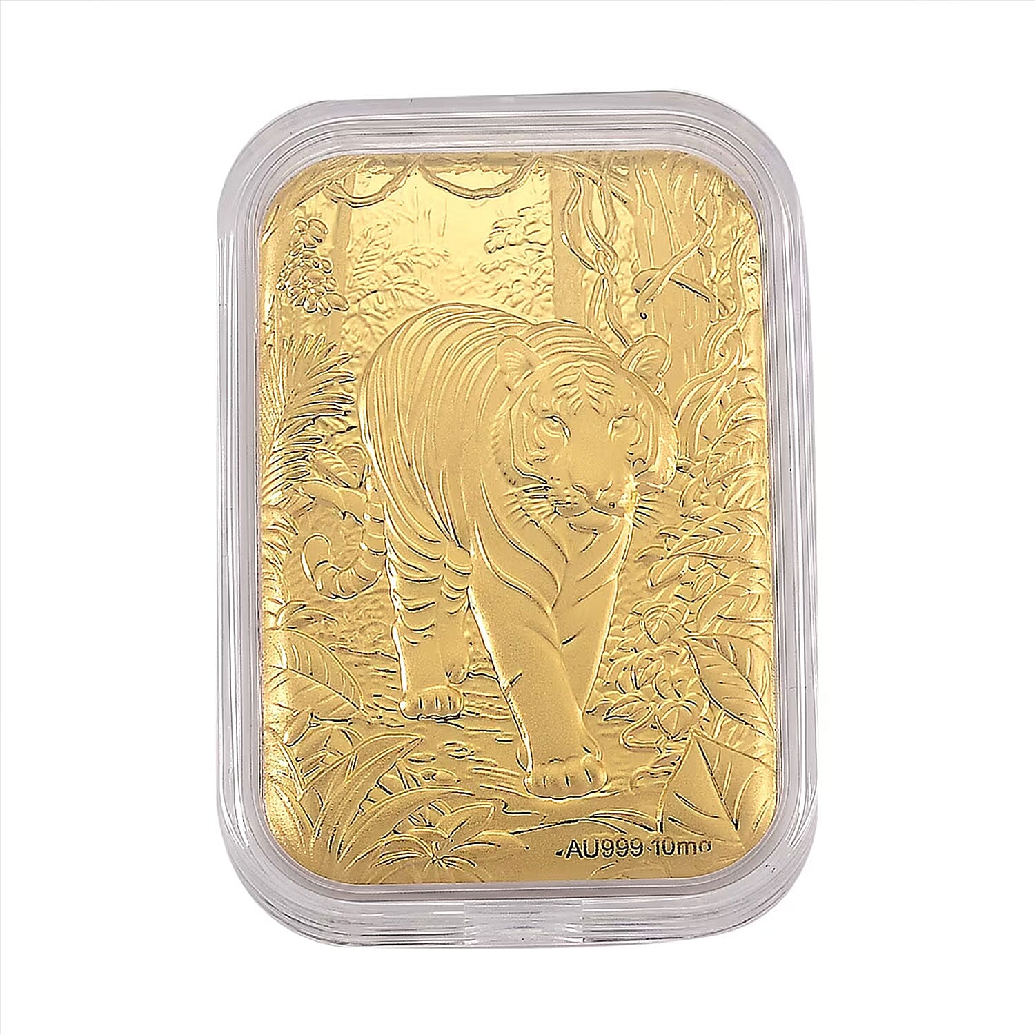 24K Golden Tiger Emboss Sheet (31x45.5mm) 10mg