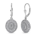 Luxuriant Lab Grown Diamond Earrings in Rhodium Over Sterling Silver 1.00 ctw - Sticky add to cart bar