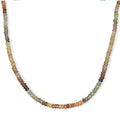 D'Joy Premium Golden Zircon 75.00 ctw Beaded Necklace in 18K Vermeil Yellow Gold Over Sterling Silver 18-20 Inches - Sticky add to cart bar