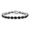 EverTrue African Amethyst Vintage Romance Bracelet in Platinum Bond (6.50 In) 35.70 ctw - Sticky add to cart bar