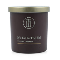 BODY BY TPH It’s Lit in the PM Ylang Ylang & Palo Santo Soy Wax Blend Candle (8oz)