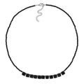 EverTrue Thai Black Spinel 50.00 ctw Royal Midnight Necklace in Platinum Bond 18-20 Inches - Sticky add to cart bar