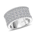 Luxuriant Lab Grown Diamond (G-H, VS) Ring in Sterling Silver (Size 6.0) 2.15 ctw - Sticky add to cart bar