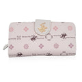 Closeout Beverly Hills Polo Club Tan Faux Leather Multi Pattern Wallet - Sticky add to cart bar