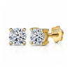 Yellow Gold Over Sterling Silver