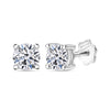 Rhodium Over Sterling Silver