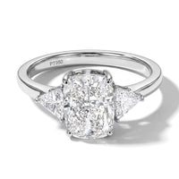 950 Platinum Luxuriant Lab Grown Diamond (E-F, VS) Ring (Size 6.0) (4.26 g) 2.50 ctw