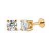 Yellow Gold Over Sterling Silver