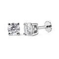 Luxuriant Lab Grown Diamond (G-H, SI) Earrings in 18K Vermeil YG Over Sterling Silver 1.10 ctw - Sticky add to cart bar