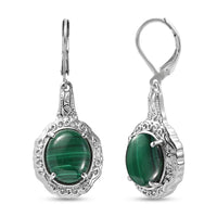 EverTrue Malagasy Labradorite 11.70 ctw Earrings in Stainless Steel