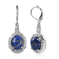 EverTrue Malagasy Labradorite 11.70 ctw Earrings in Stainless Steel - Sticky add to cart bar