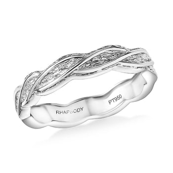 Rhapsody 950 Platinum Band Ring (Size 6.0) (5.75 g) - Product card gallery slide 1 (10178333114681)