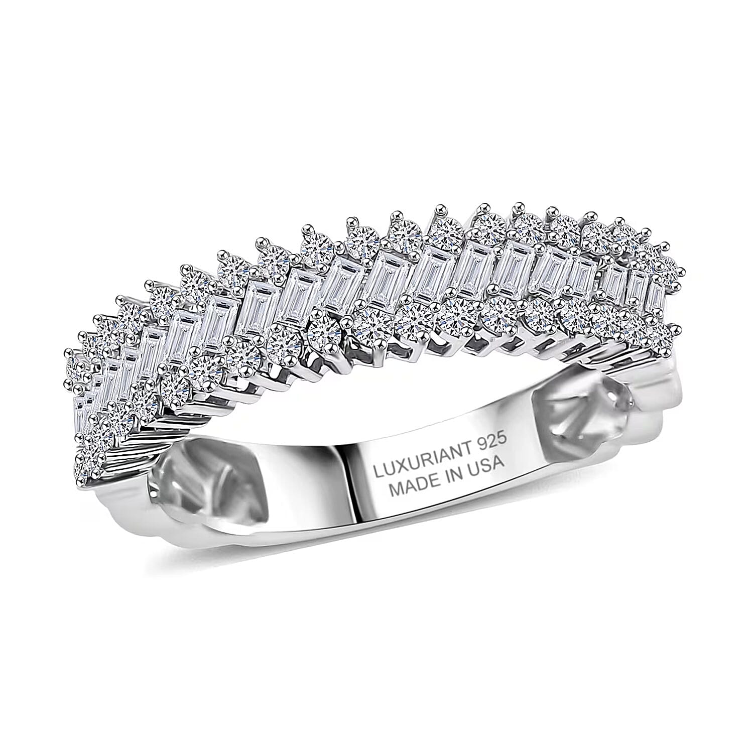 Luxuriant Lab Grown Diamond (G-H, SI) Starline Ring