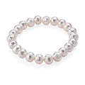 Sleeping Beauty Color Shell Pearl Stretch Bracelet - Sticky add to cart bar
