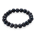 Sleeping Beauty Color Shell Pearl Stretch Bracelet - Sticky add to cart bar