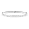 TLV Sterling Silver Diamond-cut Bangle Bracelet (8.0 In) (3.60 g) - Sticky add to cart bar