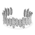 D'Joy Bali Legacy Sterling Silver Tulang Naga Bangle Bracelet (6.5 In) (40.65 g) - Sticky add to cart bar