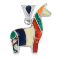 Peruvian Artistry Multi Gemstone 4.50 ctw Rainbow Cuzco Pendant without Chain in Sterling Silver - Sticky add to cart bar