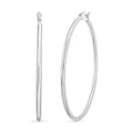 Fancy Hoop Earrings in Stainless Steel - Sticky add to cart bar