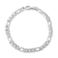 Figaro Chain Bracelet in Stainless Steel (8.00 In) - Sticky add to cart bar