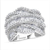 Rhodium Over Sterling Silver