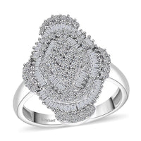 Luxuriant Lab Grown Diamond (G-H, SI) Statement  Ring