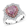 Pink Moissanite