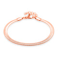 Snake Chain Bracelet in ION Plated Stainless Steel (7.0-8.0In) - Sticky add to cart bar