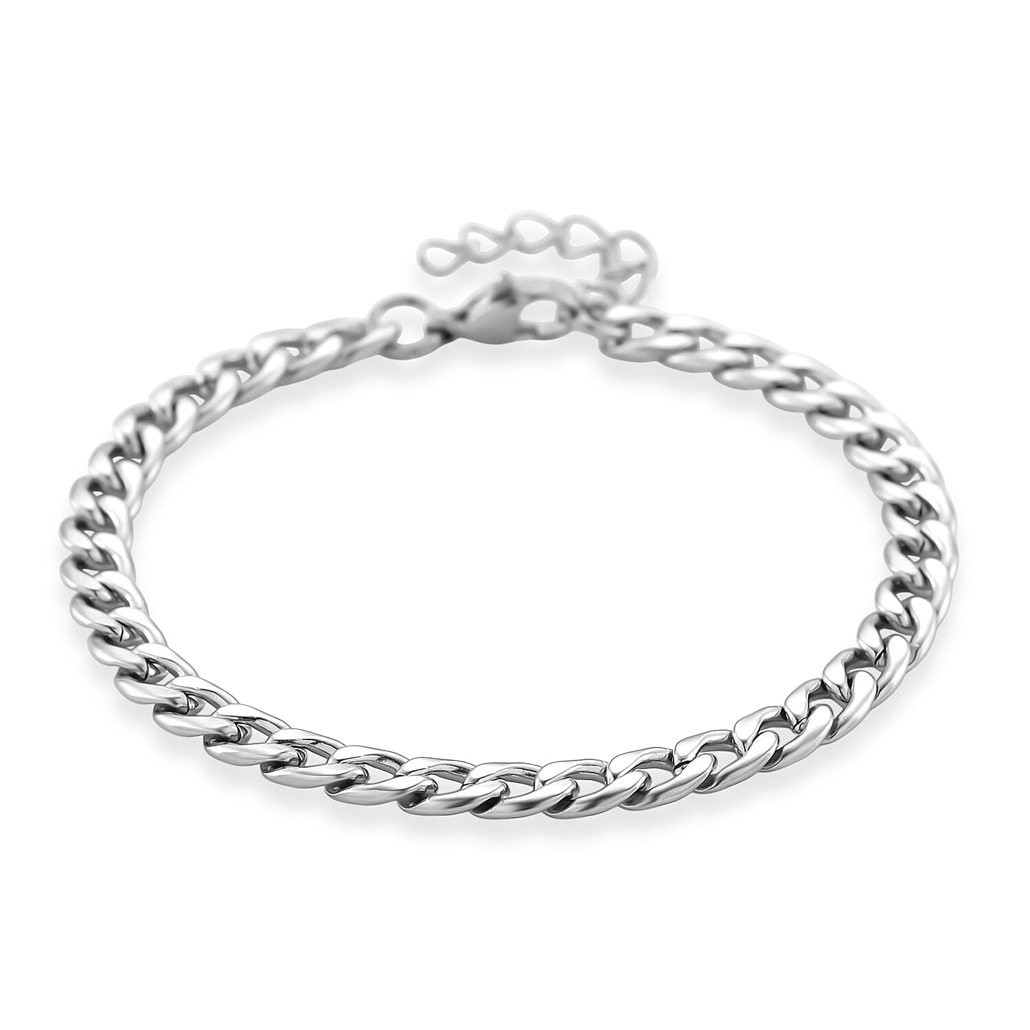 Curb Chain Bracelet in ION PLared RG Stainless Steel (7.0-8.0In)