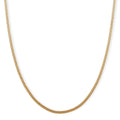 Herringbone Chain Necklace in ION Plated YG Stainless Steel (24-26 Inches) - Sticky add to cart bar