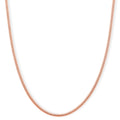 Snake Chain Necklace in ION Plated RG Stainless Steel (24-26 Inches) - Sticky add to cart bar