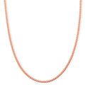 Curb Chain Necklace in ION Plated RG Stainless Steel (24-26 Inches) - Sticky add to cart bar