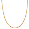 Curb Chain Necklace in ION Plated YG Stainless Steel (24-26 Inches) - Sticky add to cart bar