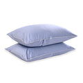 Livmore Set of 2 Blue Nylon and Spandex Cooling Pillowcase (20"x30") - Sticky add to cart bar
