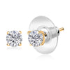 Yellow Gold Over Sterling Silver