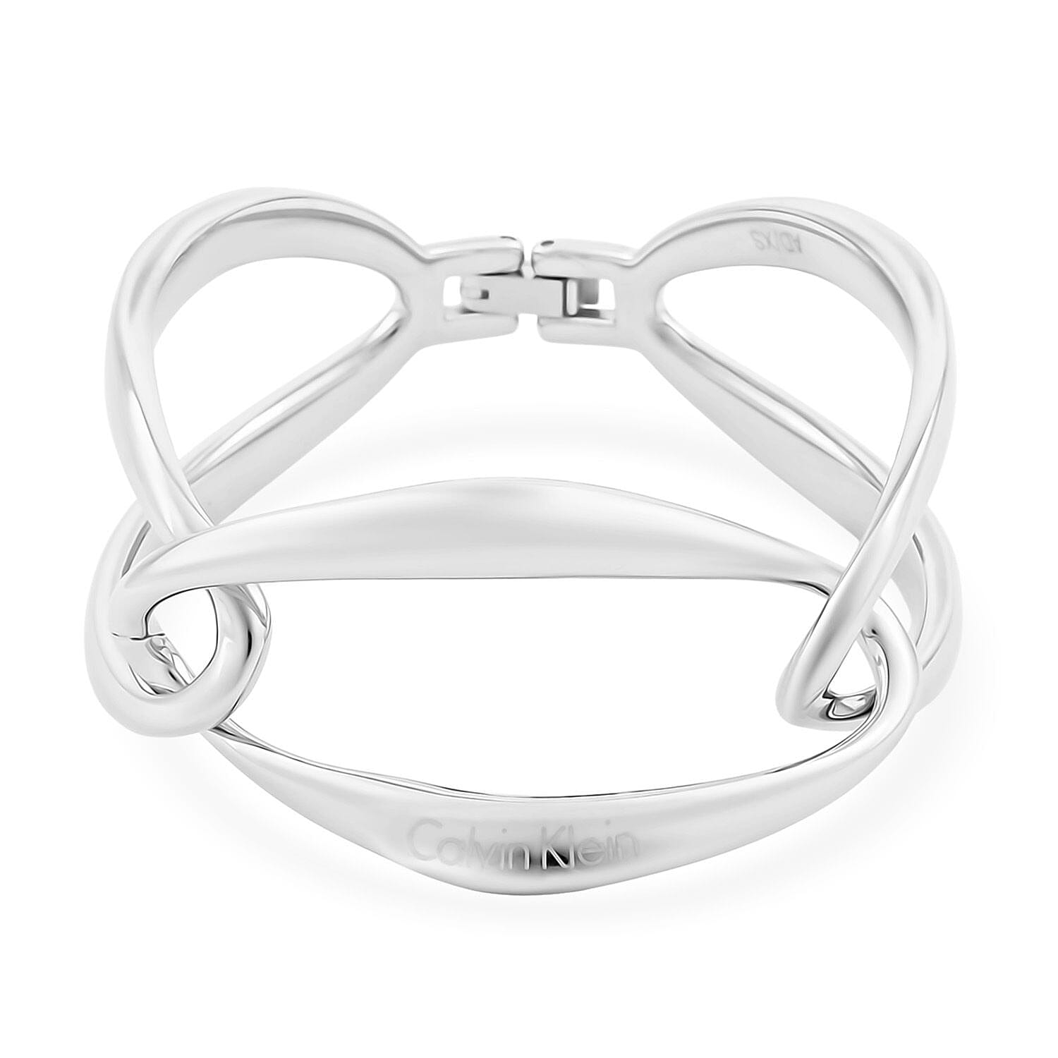 Calvin Klein Closeout Stainless Steel Lovely Bangle Bracelet (6.50 In)
