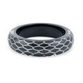 Calvin Klein Stainless Steel Abstract Bangle Bracelet (8.00 In) - Sticky add to cart bar