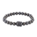 Terahertz 80.00 ctw Beaded Stretch Bracelet with Buddha Charm - Sticky add to cart bar