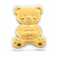 24K Golden Forever Love Teddy Embossed sheet 10mg