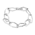 Calvin Klein Closeout Stainless Steel Abstract Bracelet (7.00 In) - Sticky add to cart bar