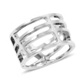 Calvin Klein Draw Ring in Stainless Steel (Size 5.0) - Sticky add to cart bar