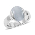 Calvin Klein Cat's Eye 3.00 ctw Devoted Ring in Stainless Steel (Size 6.0) - Sticky add to cart bar