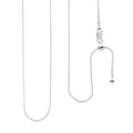 Fancy Link Chain Necklace in Sterling Silver 18-24 Inches 3.50 Grams - Sticky add to cart bar