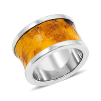 Calvin Klein Stainless Steel Spellbound Ring (Size 7.0)