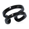 Calvin Klein ION Plated Black Stainless Steel Ring (Size 6.0) - Sticky add to cart bar